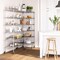 Seville Classics UltraDurable 6-Tier NSF Steel Shelving with Shelf Liners